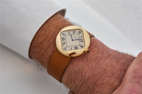 cartier half circle watch